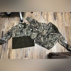 Drake Kids Camo Jackets and Vest Combo